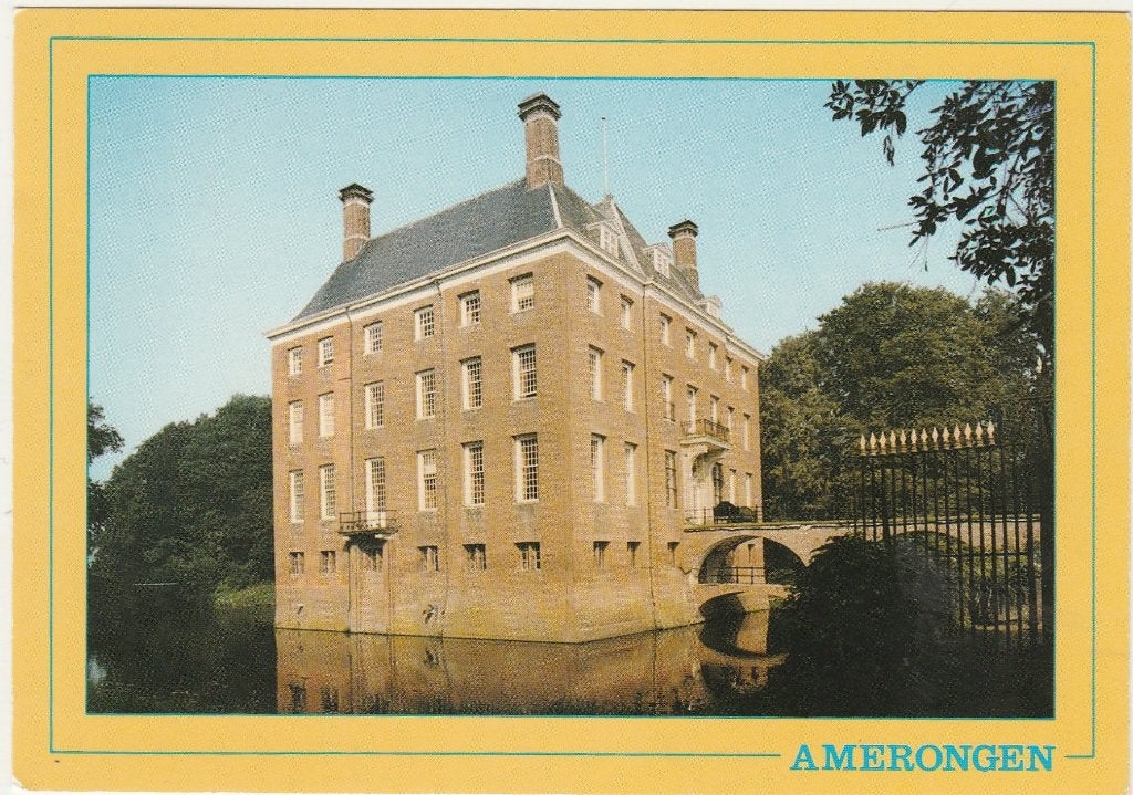 AMERONGEN Kasteel Amerongen, Verzenden, 1980 tot heden, Gelopen, Utrecht