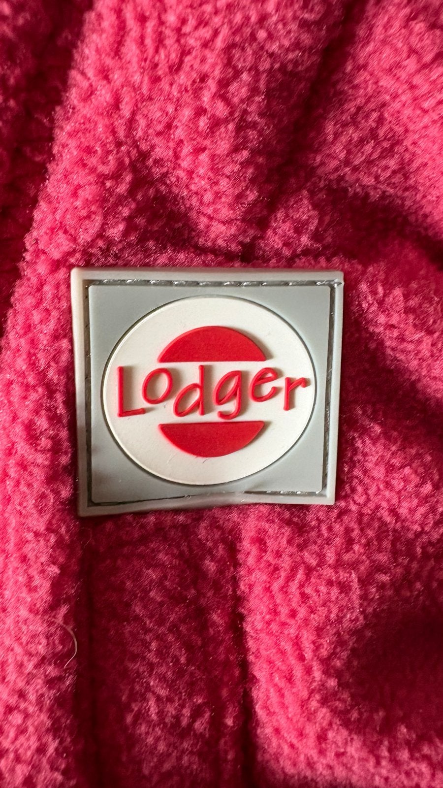 Lodger Wrapper Voetenzak/Wikkeldeken Roze met Bloemen, Ophalen, Gebruikt, Lodger, Geborduurd