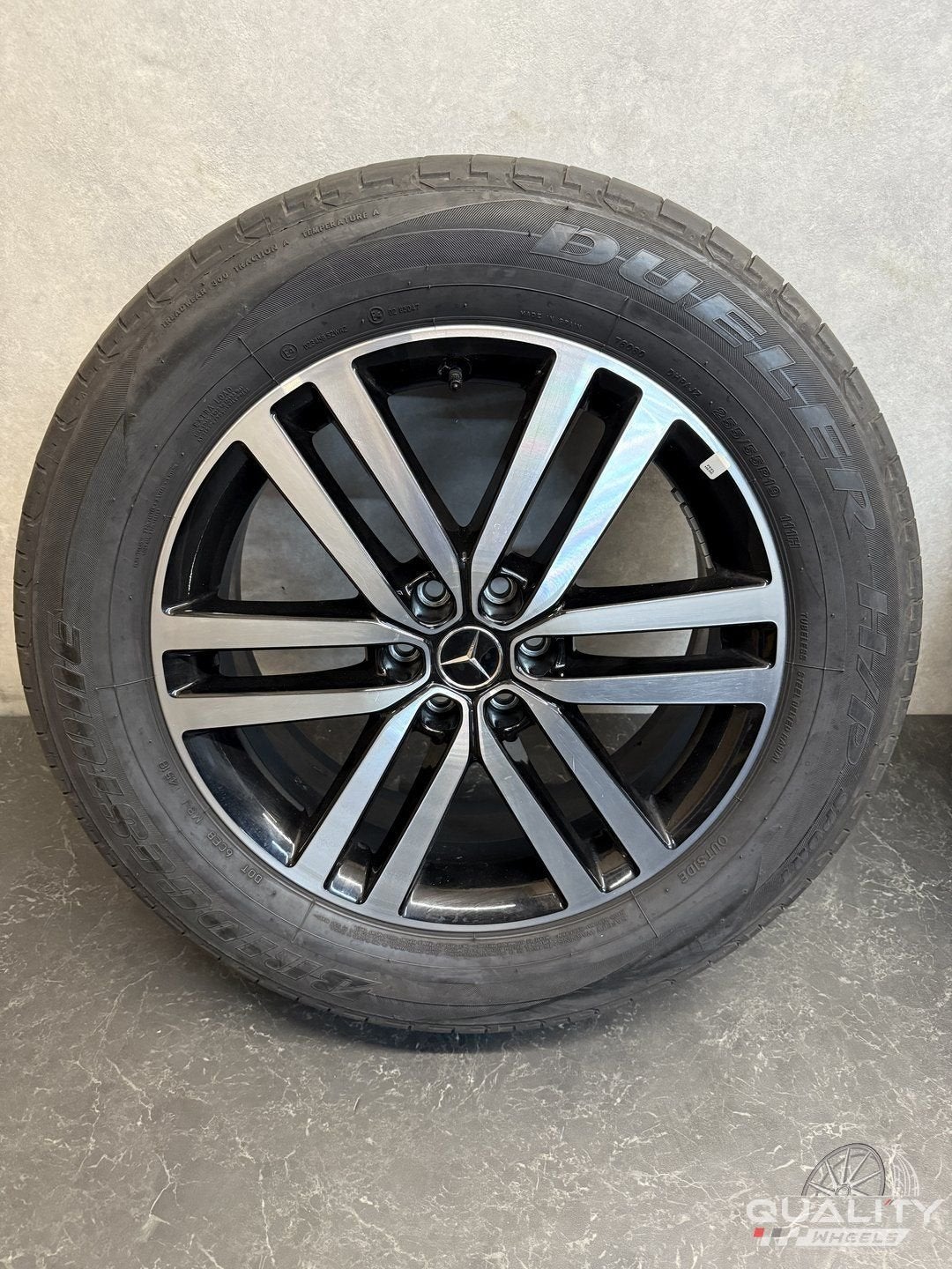 6x114,3 19’’ Mercedes Benz X-Klasse Velgen + Banden 255/55/1, 19 inch, Gebruikt, 255 mm, -