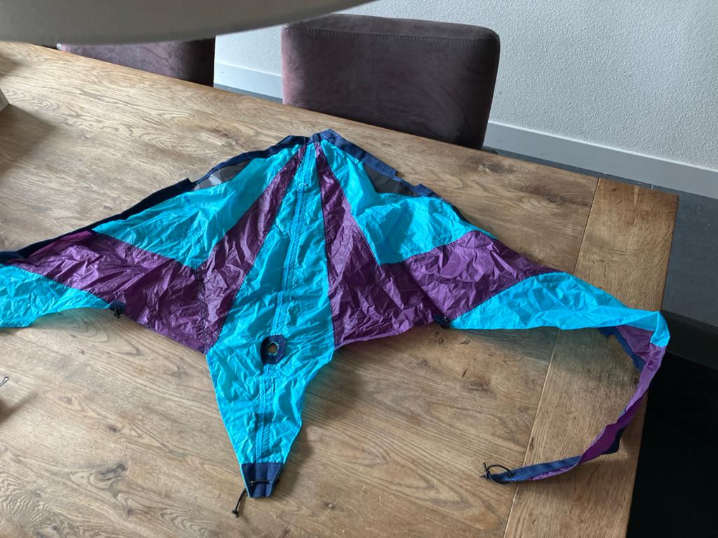 Vlieger - alleen doek 80x210 cm - Voor de liefhebber, Ophalen, Zo goed als nieuw, Vlieger