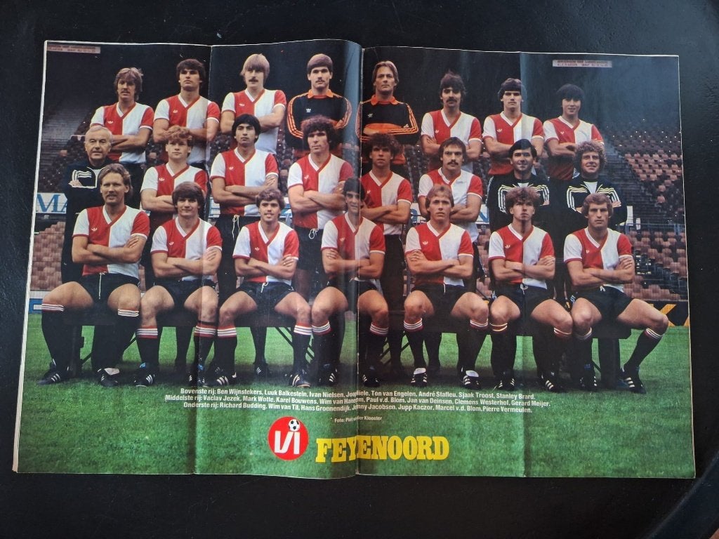 Verzameling oude posters Feyenoord (7x), Verzamelen, Ophalen of Verzenden, Zo goed als nieuw, Feyenoord, Poster, Plaatje of Sticker