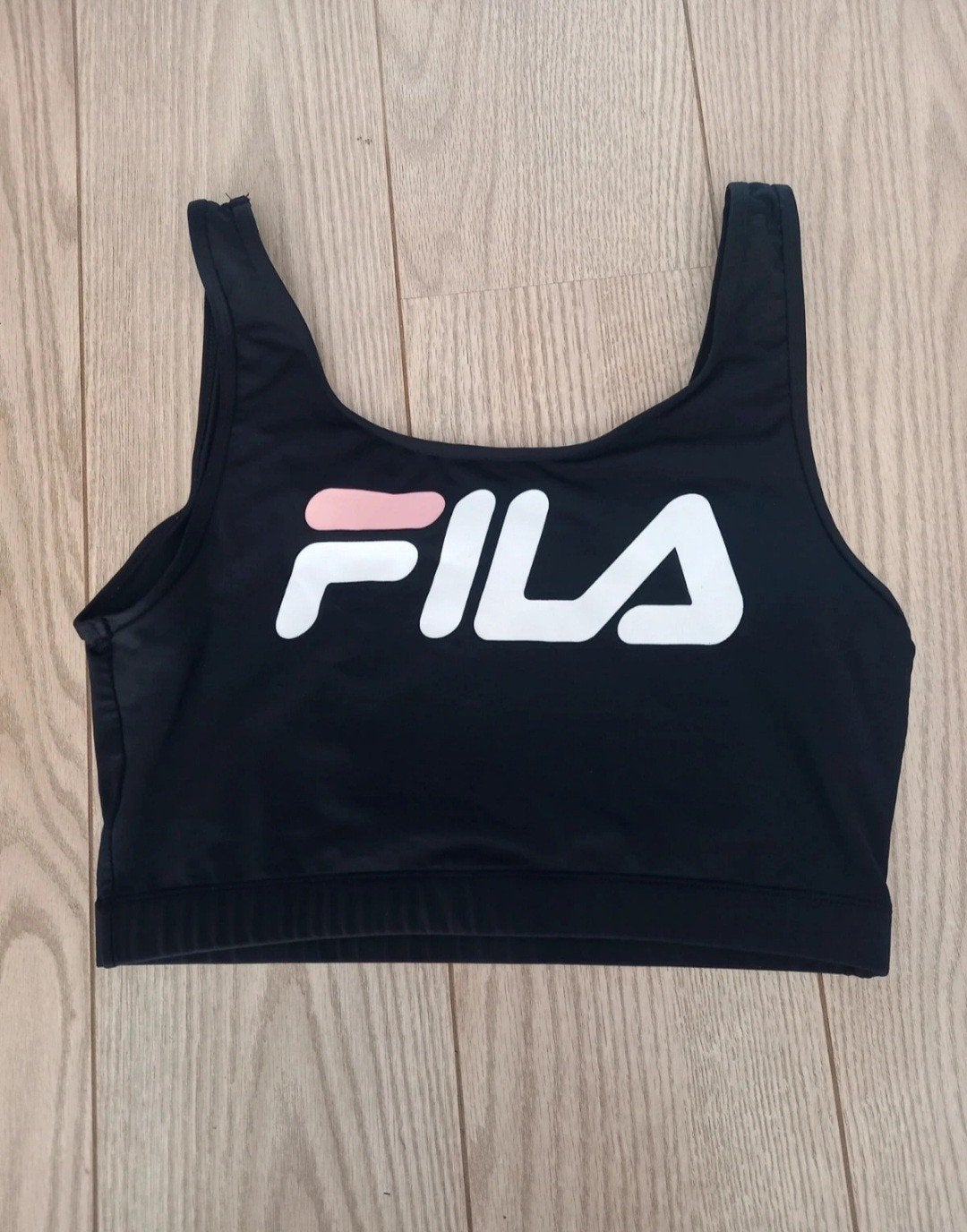 Fila Sport BH - Zwart - Maat XL, Zwart, Maat 46/48 (XL) of groter, Ophalen of Verzenden, Fila