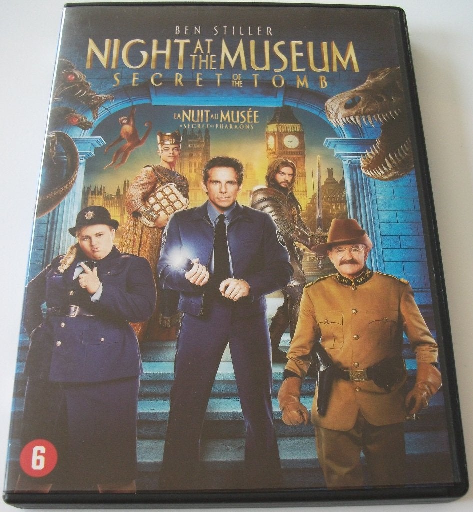 Dvd *** NIGHT AT THE MUSEUM 3 ***, Engels, Nederlands, Ophalen of Verzenden, Zo goed als nieuw