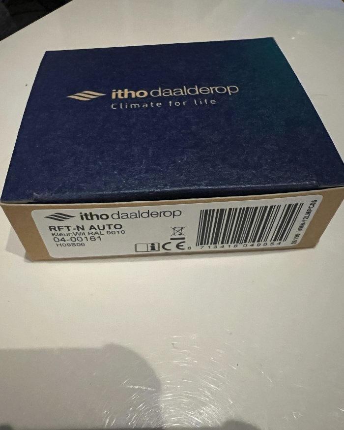 Itho Daalderop draadloze bediening AUTO RFT-N wit 04-00161, Ophalen of Verzenden, Nieuw, Afzuiger