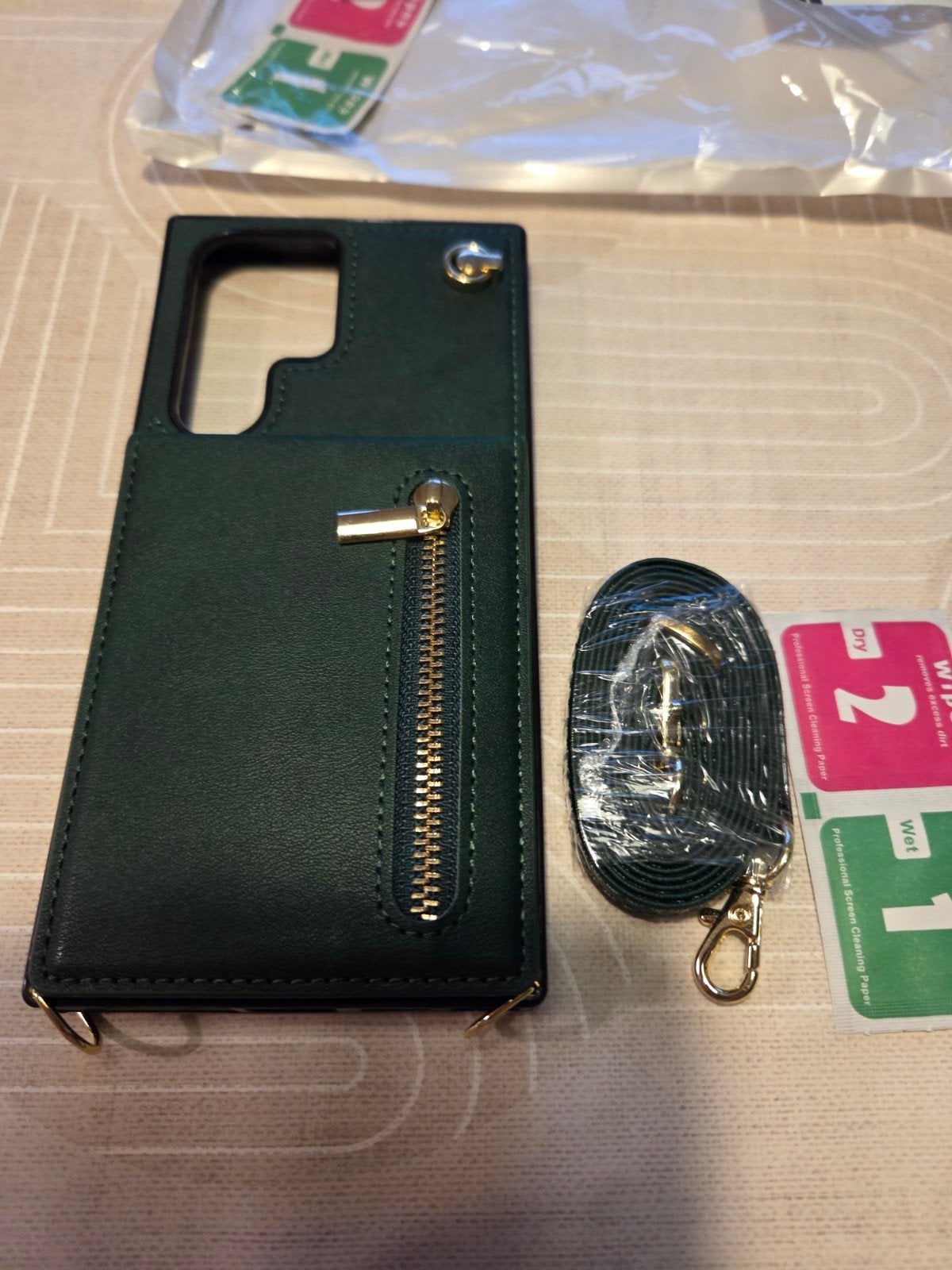 Nieuwe groene flipcase voor Samsung Galaxy S23 Ultra