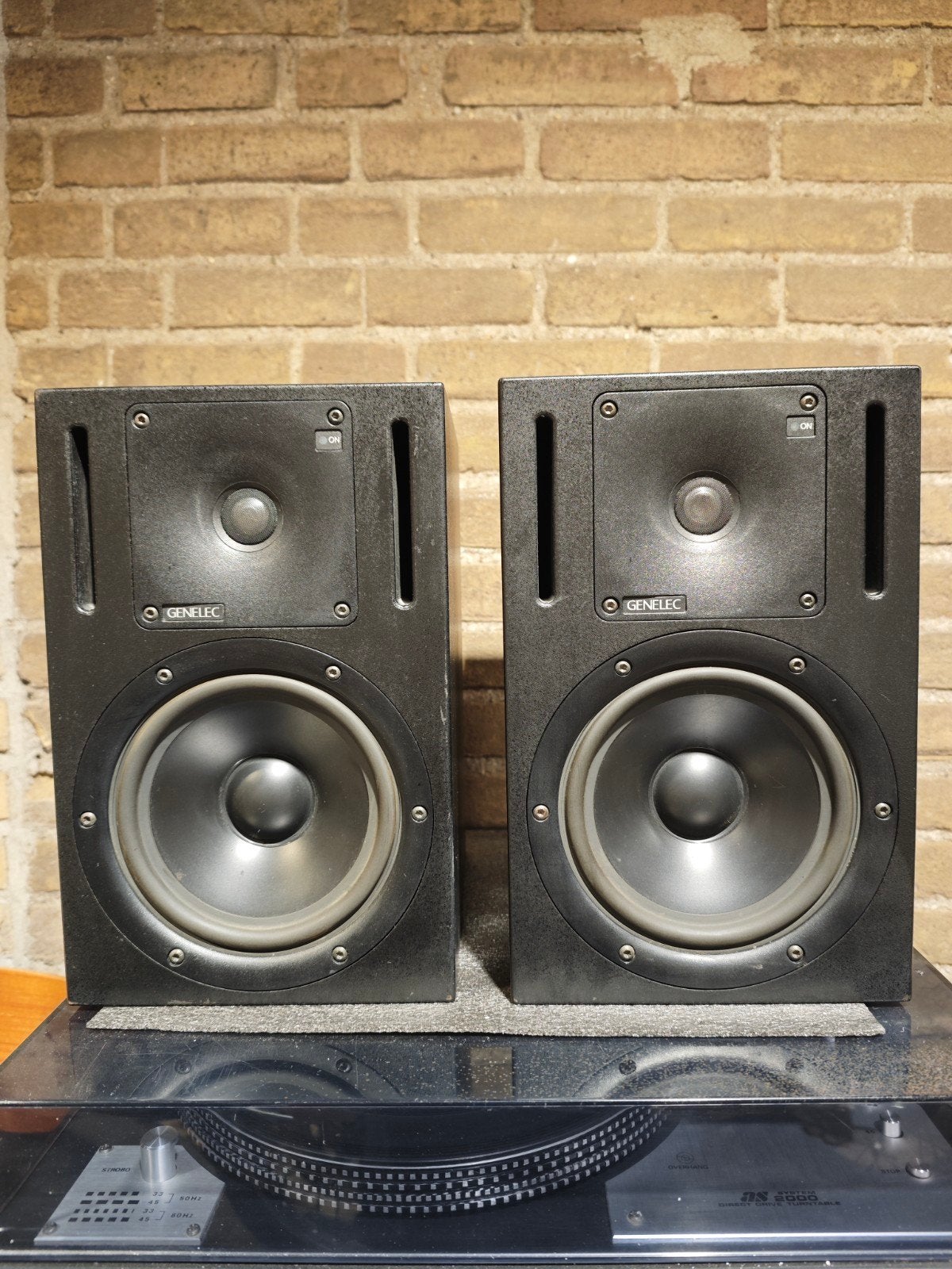 Genelec 1030A Studio Monitor set, Ophalen, Gebruikt, Minder dan 60 watt, Overige merken