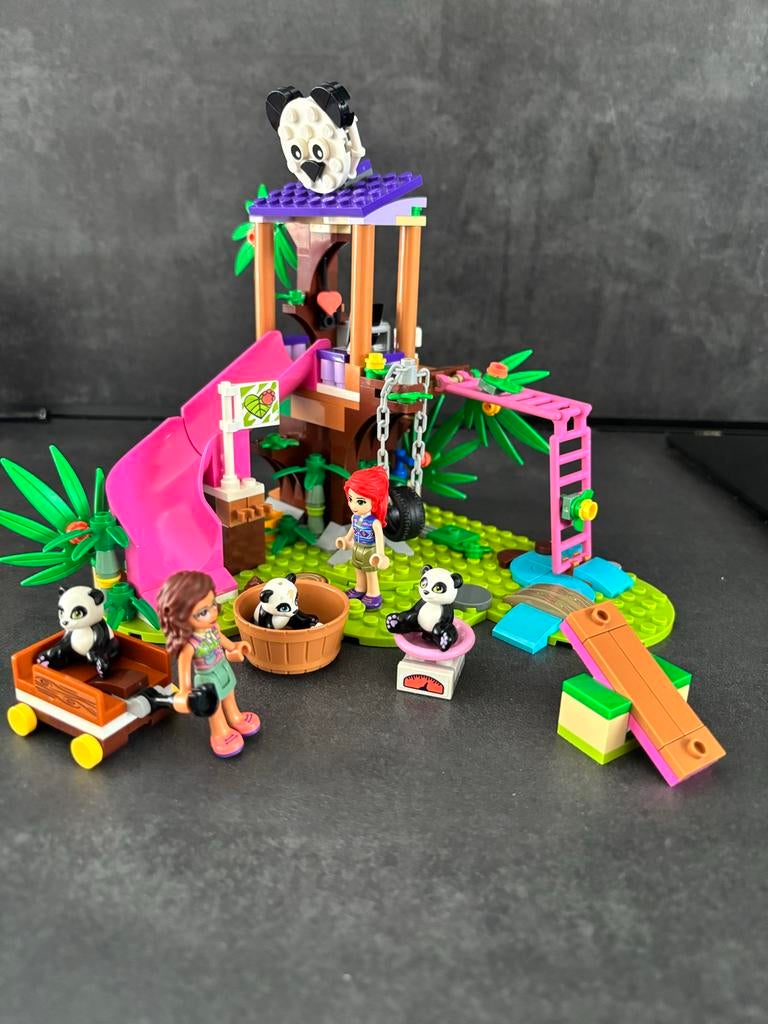 Lego Friends Panda Jungle Boomhut 41422, Lego, Friends, Ophalen of Verzenden, Zo goed als nieuw