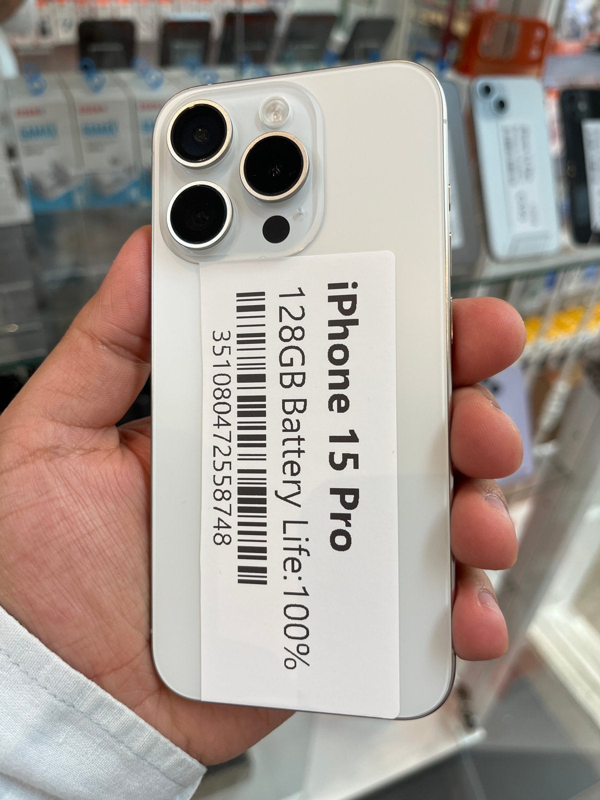 iPhone 15 Pro - Nette staat, nieuwe batterij, incl. oplader, Telecommunicatie, Mobiele telefoons | Apple iPhone, Apple, Ophalen of Verzenden