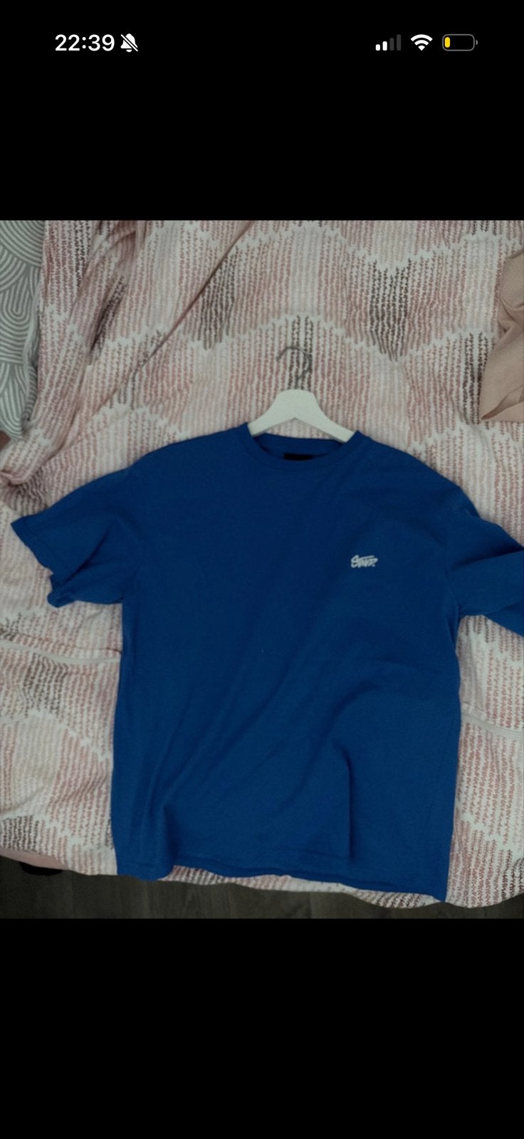 Pull and Bear T-shirt Blauw Maat S, Ophalen of Verzenden, Gedragen, Maat 46 (S) of kleiner, Blauw