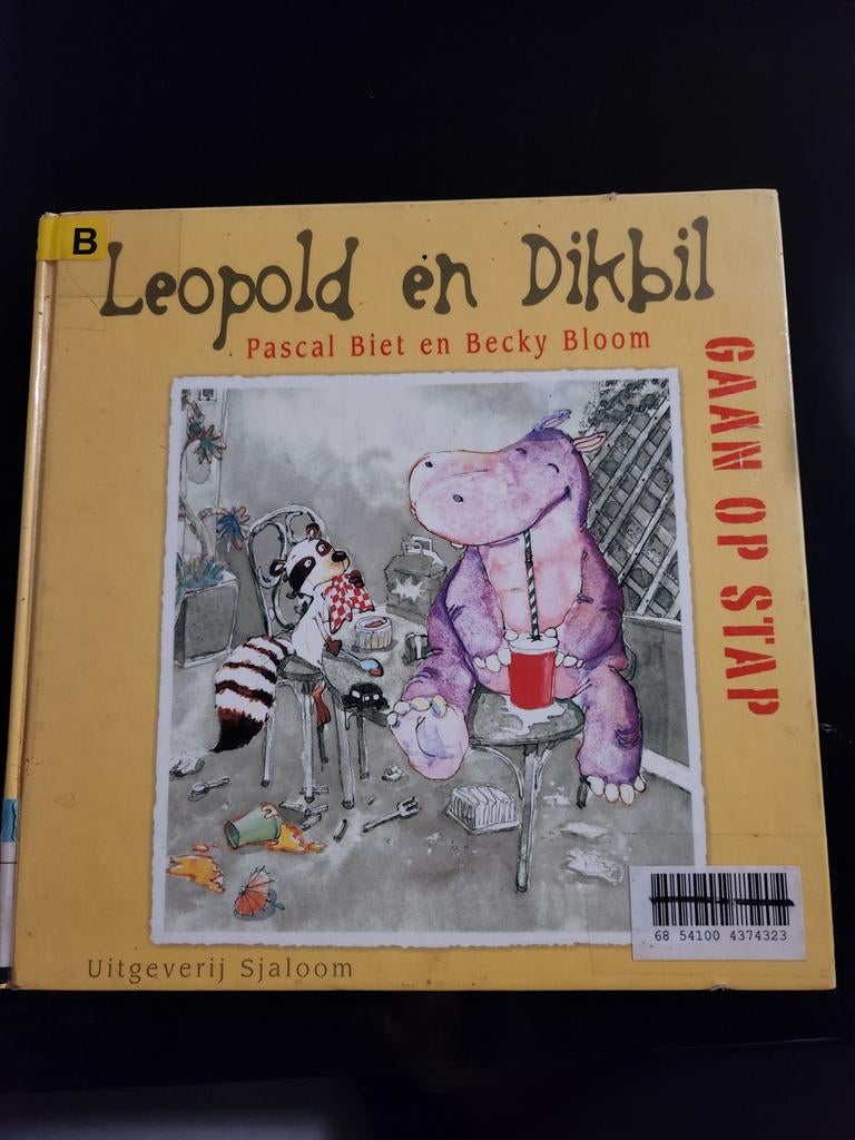 Leopold en Dikbil Gaan Op Stap - Kinderboek, Ophalen of Verzenden, Gelezen, Pascal Biet en Becky Bloom, Fictie algemeen