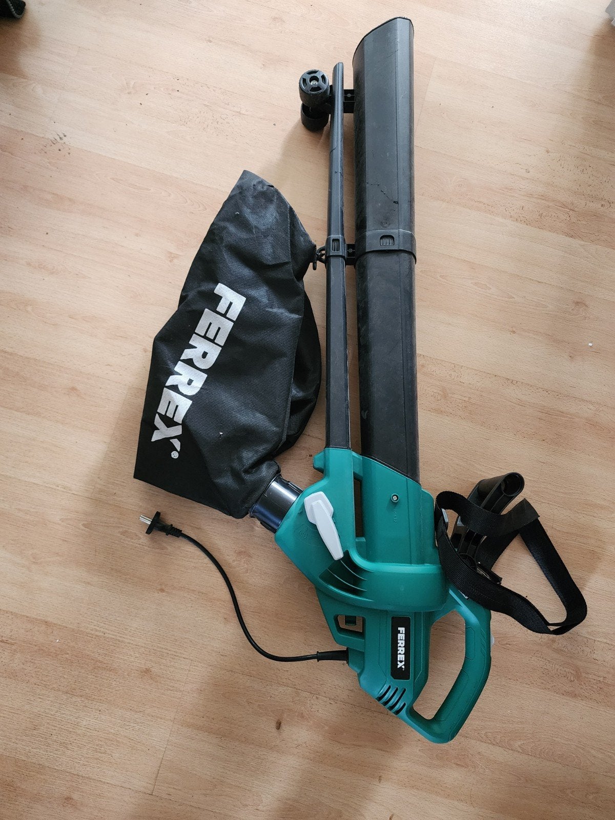 Ferrex Elektrische Bladzuiger/Blazer - Prima Conditie, Tuin en Terras, Ophalen, Met opvangzak, Ferrex, Handgedragen
