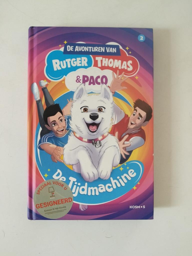 De Avonturen van Rutger, Thomas & Paco: De Tijdmachine., Boeken, Ophalen