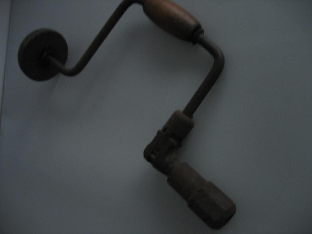 Antieke handboor, Antiek en Kunst, Antiek | Gereedschap en Instrumenten, Ophalen of Verzenden