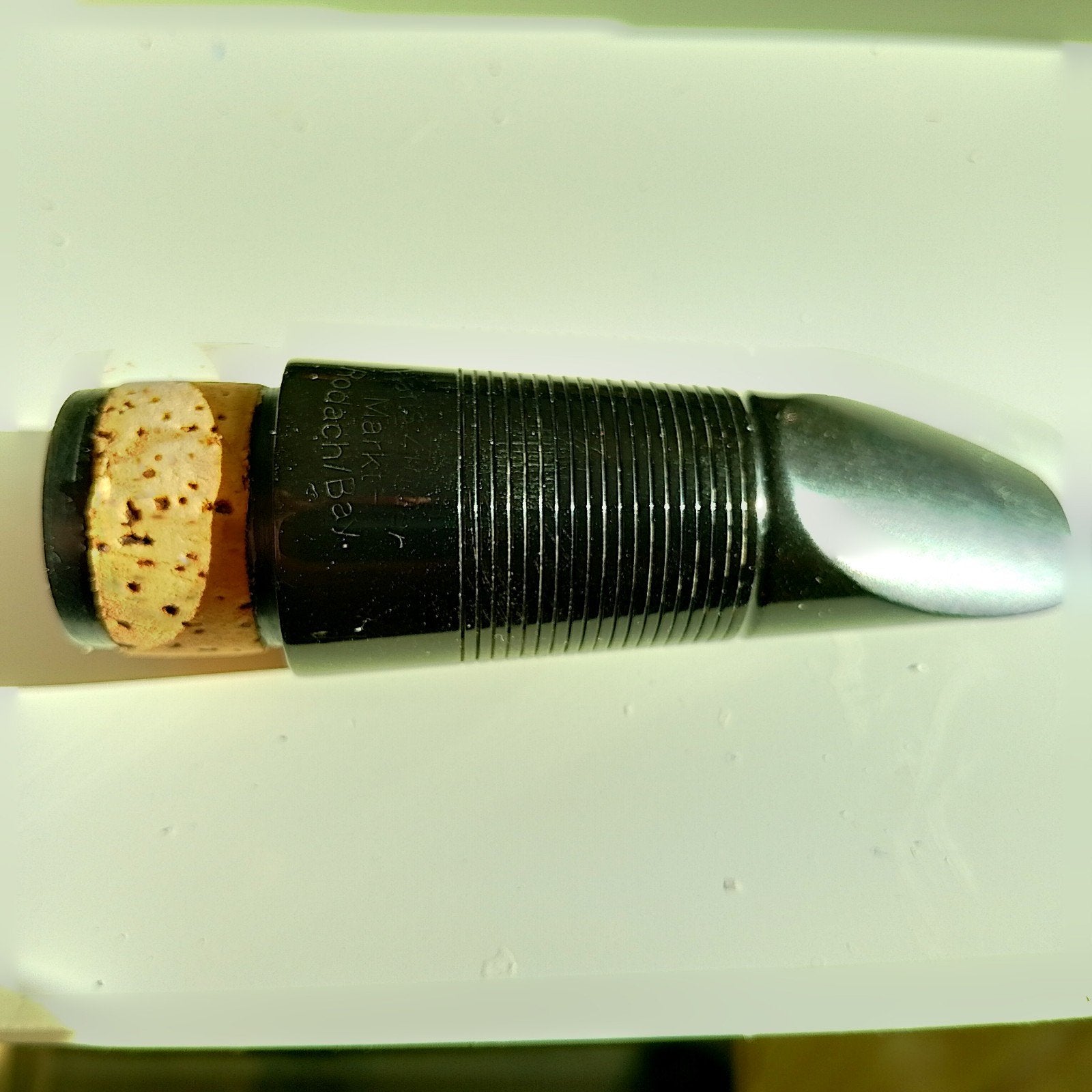 Zinner mondstuk Besklarinet Duits., Ophalen of Verzenden