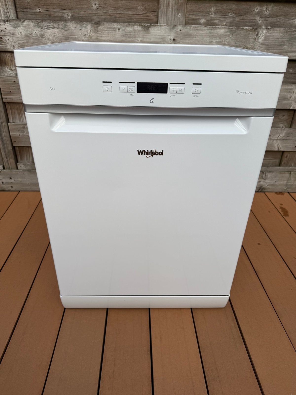 Z.G.A.N. Whirlpool vrijstaande vaatwasser met alle opties!, Witgoed en Apparatuur, Vaatwasmachines, Ophalen, 60 cm of meer, Minder dan 10 liter