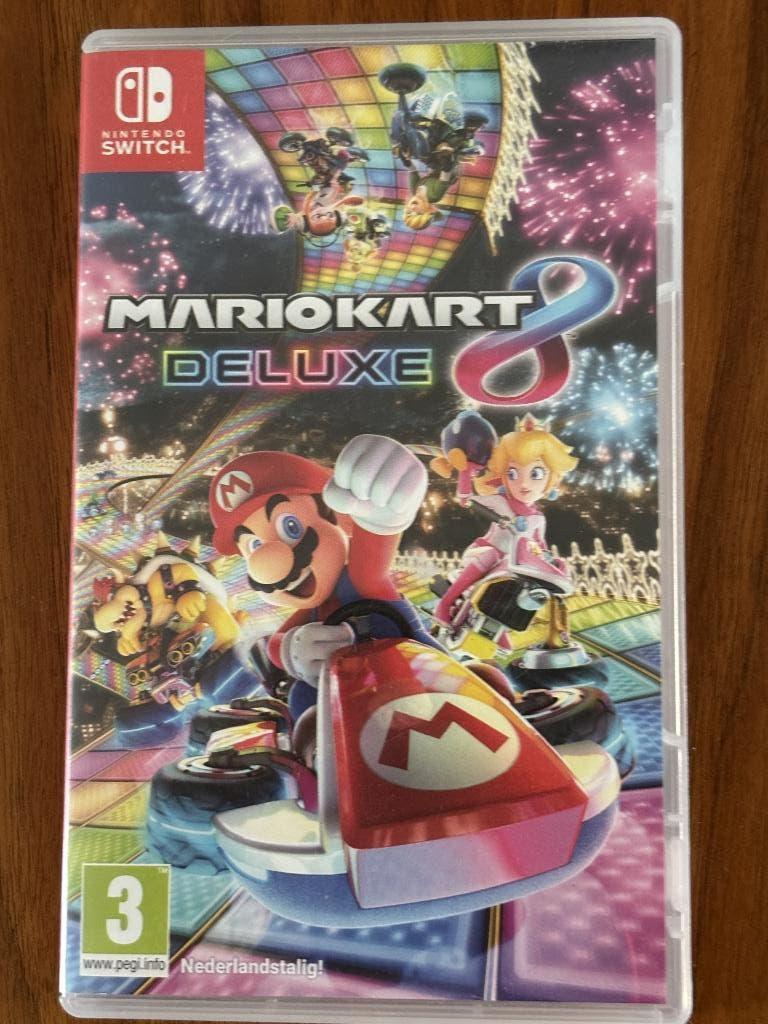 Mario Kart Deluxe voor de Nintendo Switch, Racen en Vliegen, Ophalen of Verzenden, Zo goed als nieuw, 3 spelers of meer