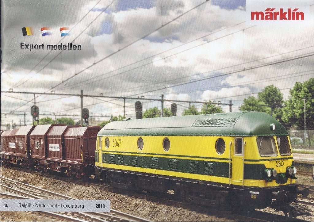Catalogus Marklin 2018  30 Pagina's, Ophalen of Verzenden, Zo goed als nieuw