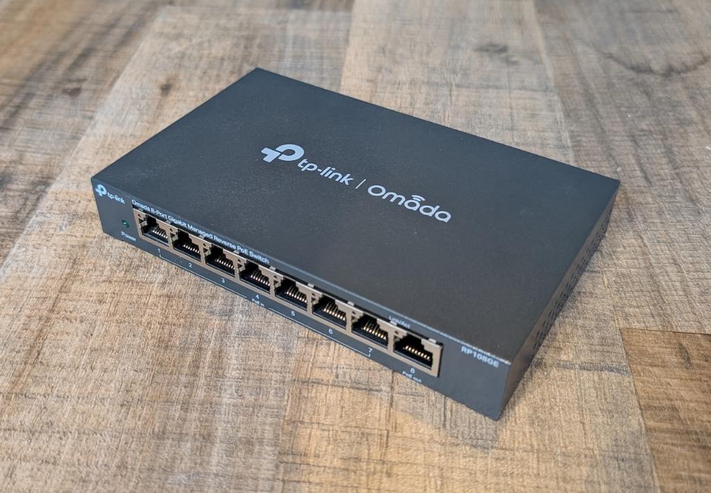 TP-Link RP108GE 8-poorts gigabit ethernet switch, Ophalen of Verzenden, Zo goed als nieuw