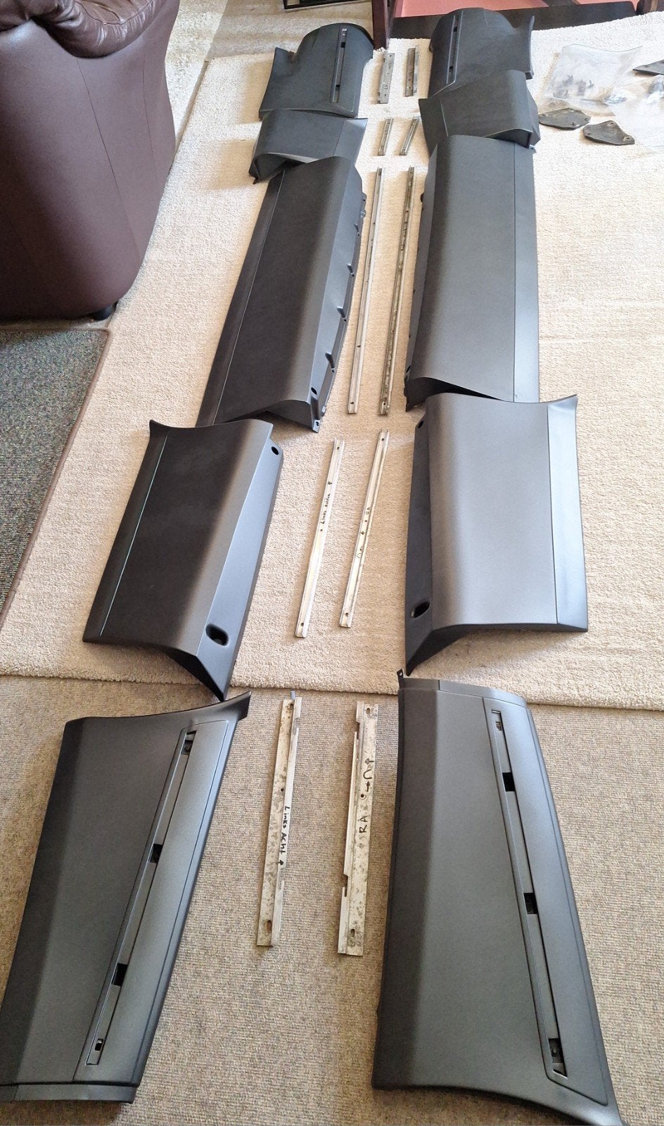 Saab 900 Classic skirts - Nieuw gespoten, nette staat, Ophalen, Gebruikt, Saab, Bumper