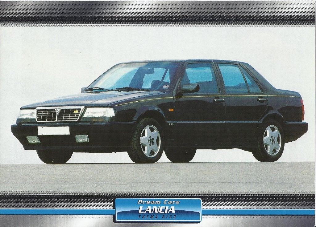 Ma412 foto lancia thema 8/32 - - ( afmeting 28 cm x 20 cm ), Ophalen of Verzenden, 1980 tot heden, Zo goed als nieuw, Overige onderwerpen