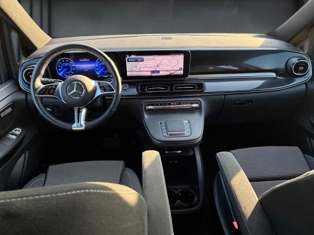 Mercedes-Benz EQV 300 L2 90 kWh 7 zitter 57.959 incl BTW Dis, Dealer onderhouden, Stof, Gebruikt, Met garantie (alle)