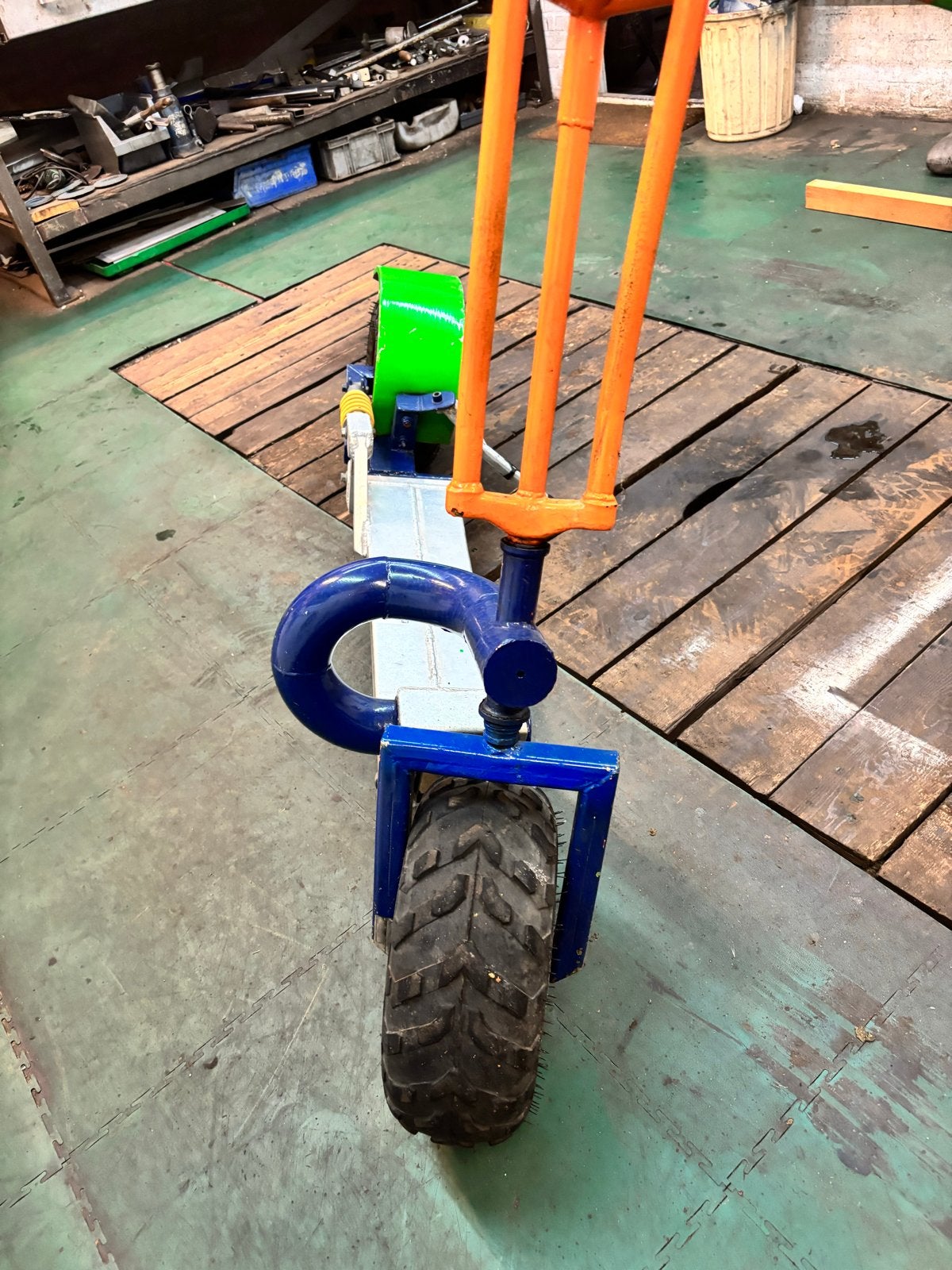 Unieke Custom Gebouwde Step met Dikke Banden, Ophalen, Gebruikt, Overige typen