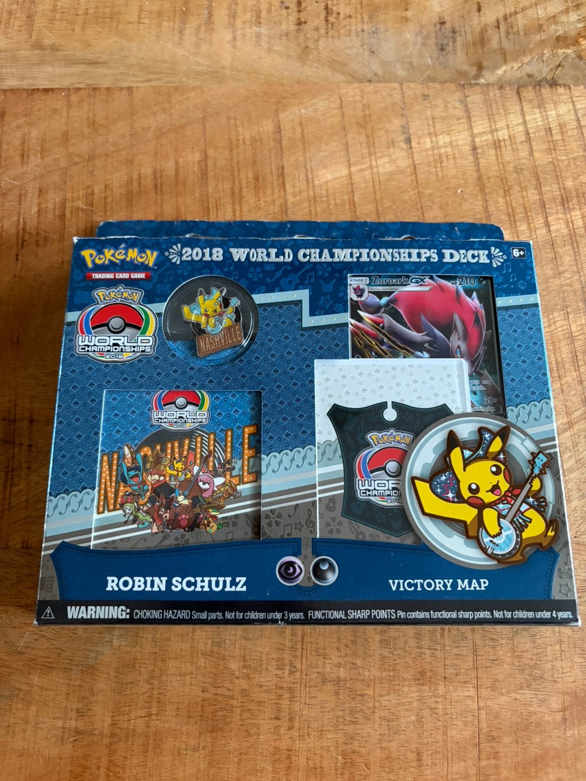 Pokemon 2018 World Championship deck - Robin Schulz, Ophalen, Zo goed als nieuw