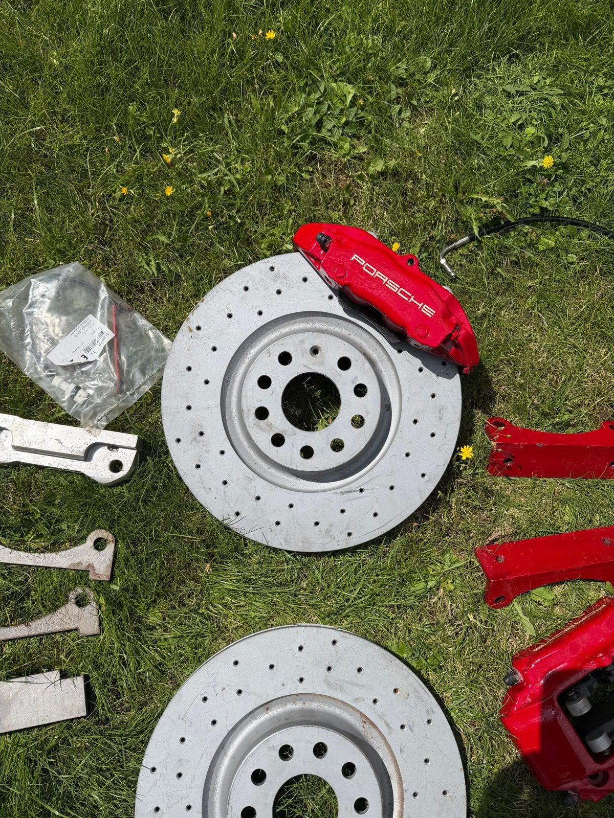 Porsche remmenset voor golf 5 6 7, Ophalen, Gebruikt, Porsche