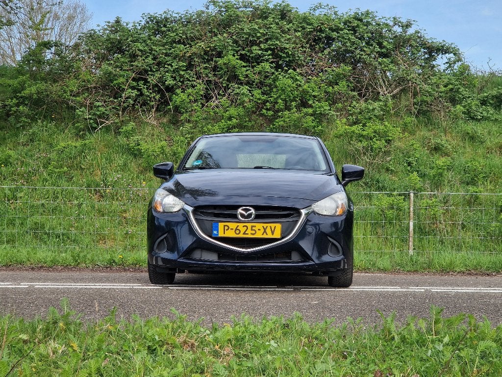 Mazda 2 1.5 66KW 5DRS 2016 Blauw, Auto's, Mazda, Voorwielaandrijving, 31 €/maand, 4 cilinders, Blauw