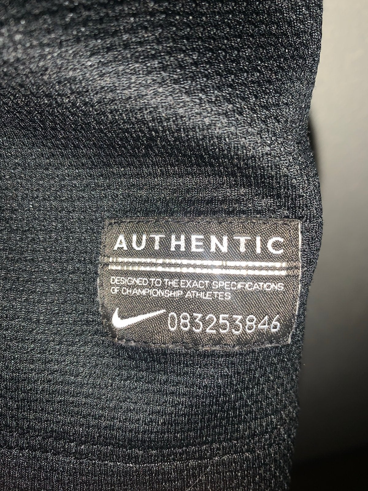 FC Barcelona Nike Dri-Fit uitshirt 2013/2104 Zwart Maat S, Zwart, Ophalen of Verzenden, Zo goed als nieuw, Voetbal