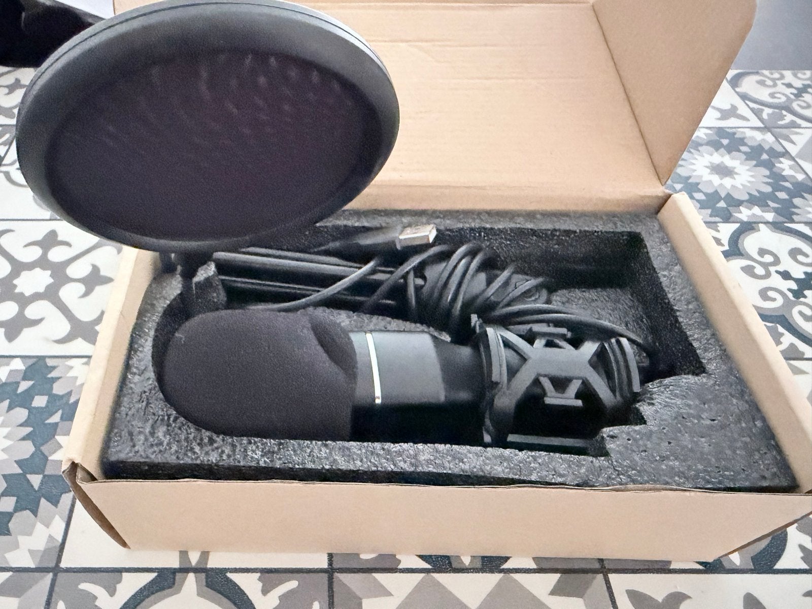 LifeGoods USB Microfoon - Zo goed als nieuw, Muziek en Instrumenten, Microfoons, Ophalen, Zo goed als nieuw, Studiomicrofoon