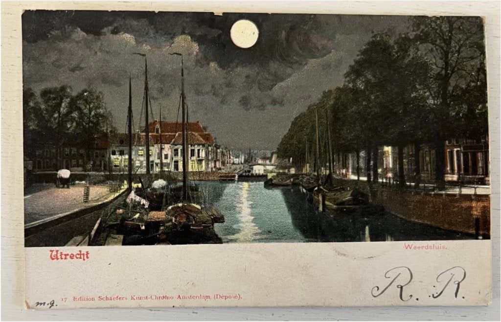 Oude Ansichtkaart - Utrecht - Weerdsluis, Ophalen of Verzenden, Voor 1920, Gelopen, Utrecht