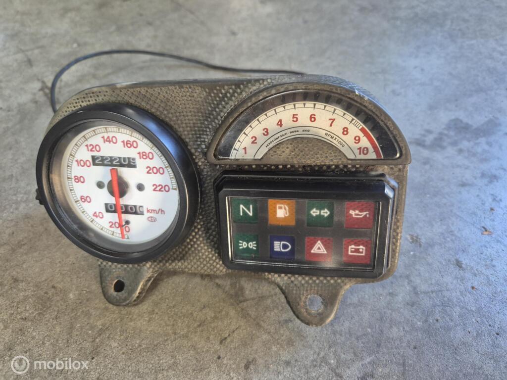 Dashboard teller tellerset toerenteller Monster 600 750 900, Gebruikt, Factorystore.service@ducati.com, Ophalen of Verzenden, Via Antonio Cavalieri Ducati, 74/5, 74/6, 40132 Bologna BO