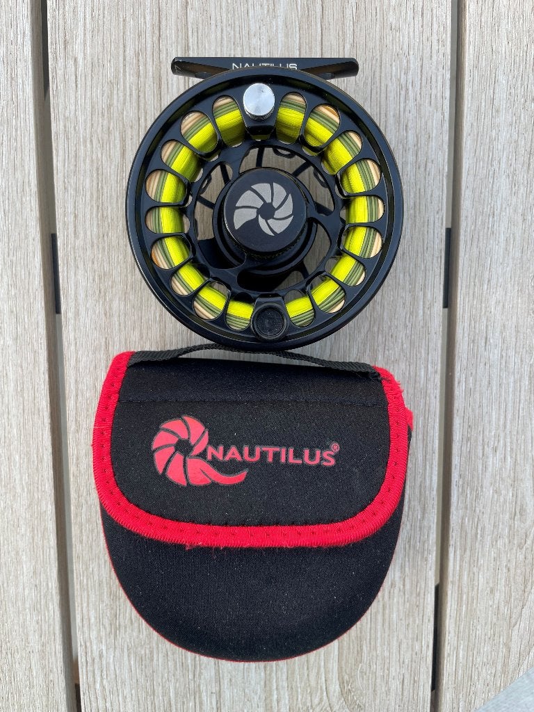 Nautilus vliegenreel, NV 5/6, Ophalen of Verzenden, Zo goed als nieuw, Molen