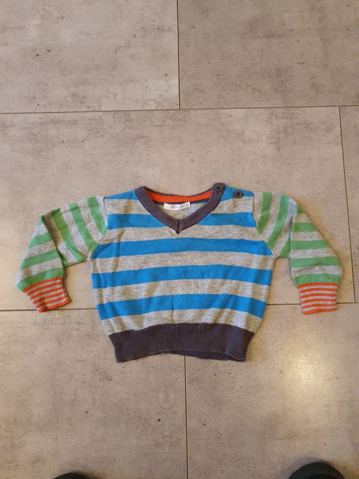 Truitje maat 62, Kinderen en Baby's, Babykleding | Maat 62, Ophalen of Verzenden, Zo goed als nieuw, Jongetje, Truitje of Vestje