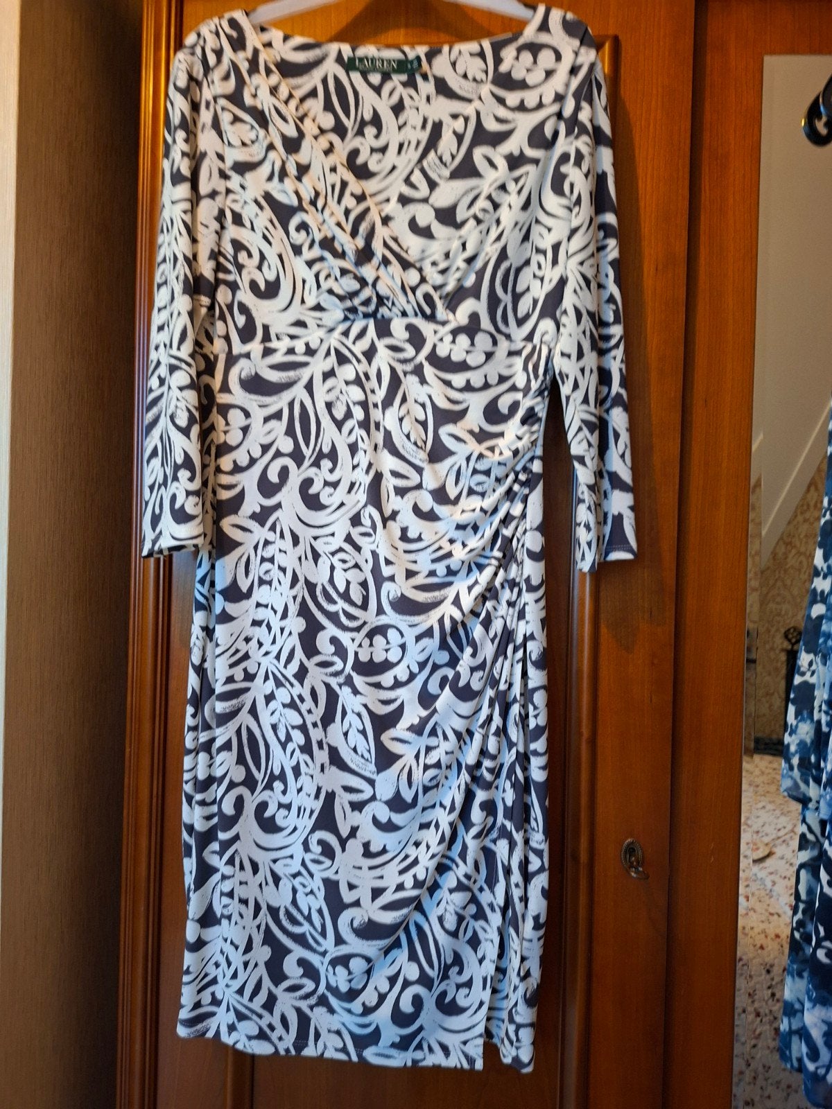 Jurk Ralph Lauren maat 8 (38/40), Kleding | Dames, Maat 38/40 (M), Ophalen of Verzenden, Zo goed als nieuw, Knielengte