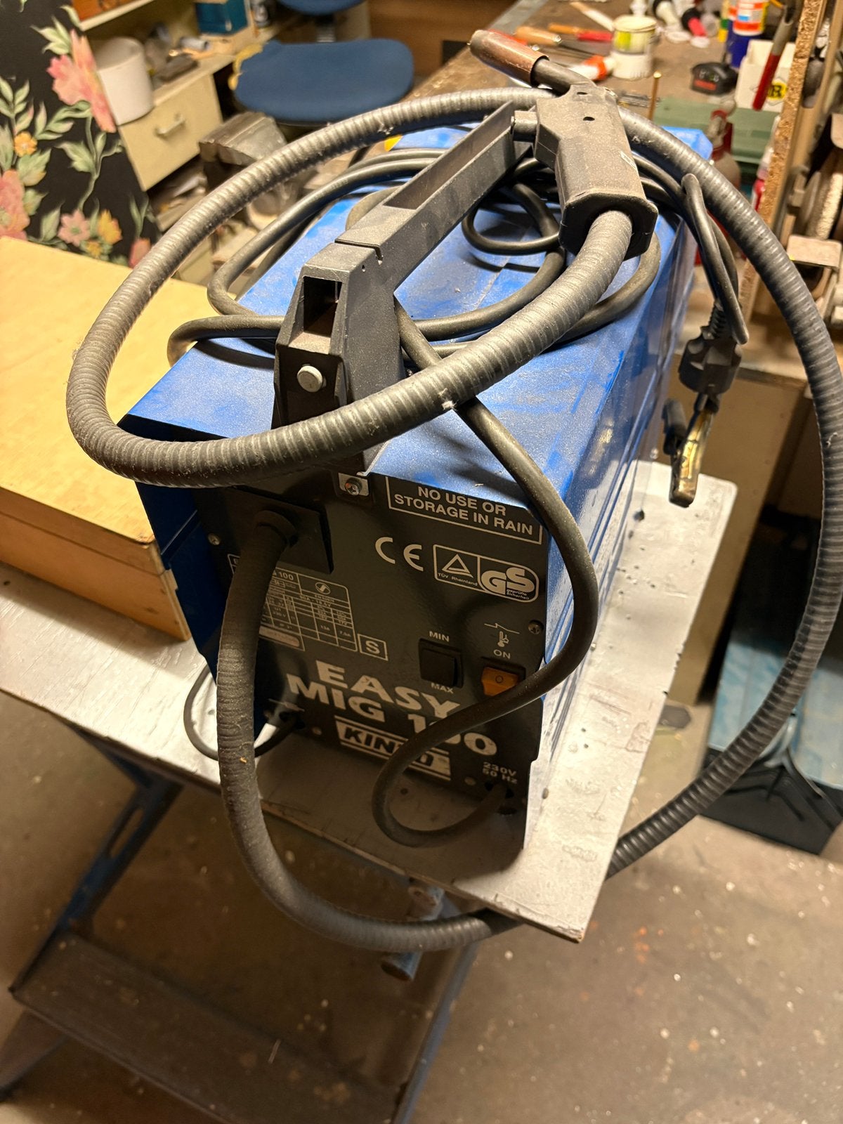 MIG en Electrode Las Apparaten, Ophalen, Gebruikt, 250 ampère of meer, Elektroden