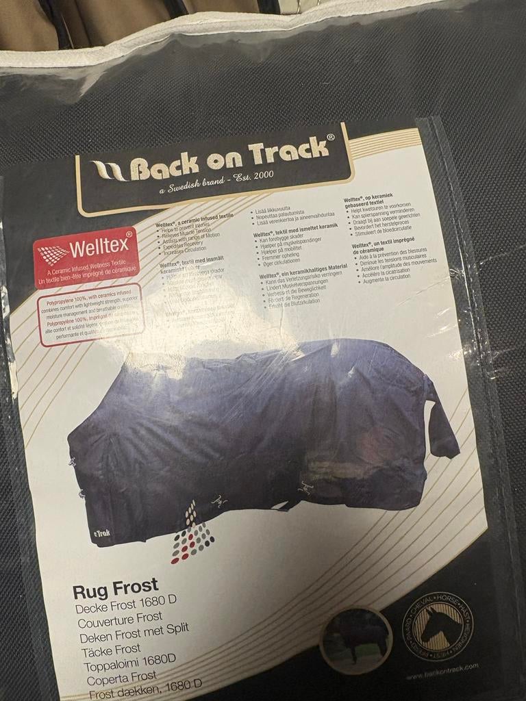 Back on track rug frost 1680D maat 145 300 grams, Ophalen of Verzenden, Nieuw, Deken