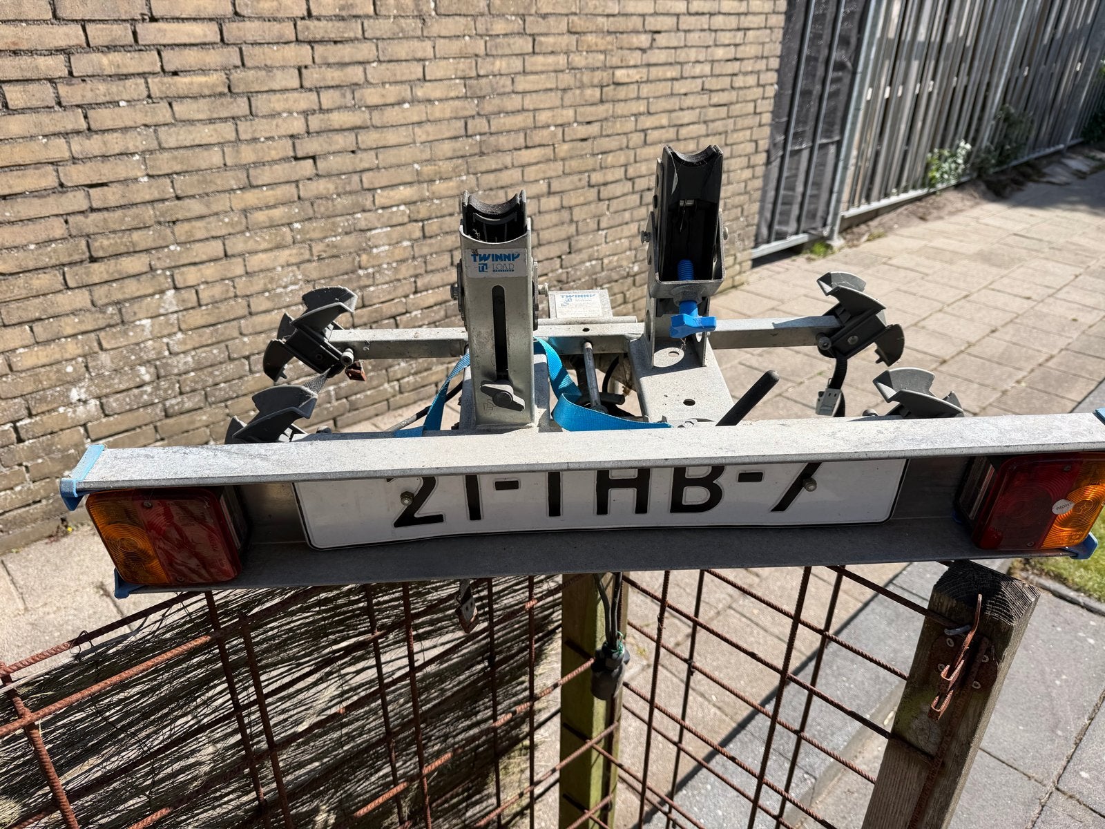 Twinny Load trekhaak fietsendrager voor 2 fietsen, Auto diversen, Fietsendragers, Ophalen, 2 fietsen, Gebruikt, Trekhaakdrager