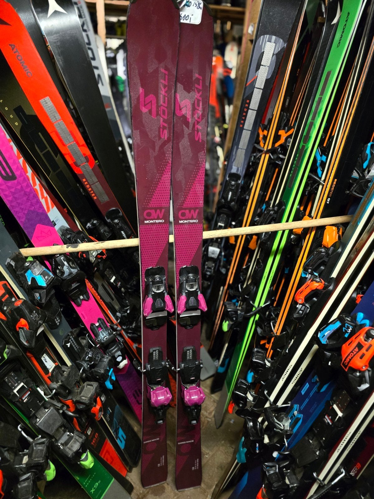 158cm STOCKLI MOTERO AW VOOR KENNERS BEST OP WERELD DAMES, Sport en Fitness, Skiën en Langlaufen, Overige merken, Gebruikt, Overige typen