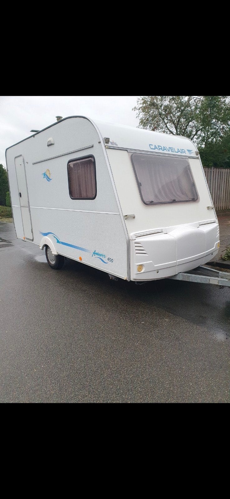 Caravelair Antares 400, Vast bed, Treinzit, Particulier, Koelkast