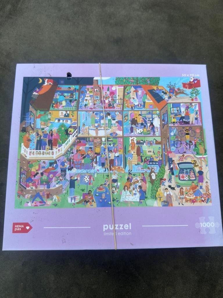 Limited edition puzzel, Hobby en Vrije tijd, Denksport en Puzzels, Ophalen, 500 t/m 1500 stukjes, Zo goed als nieuw