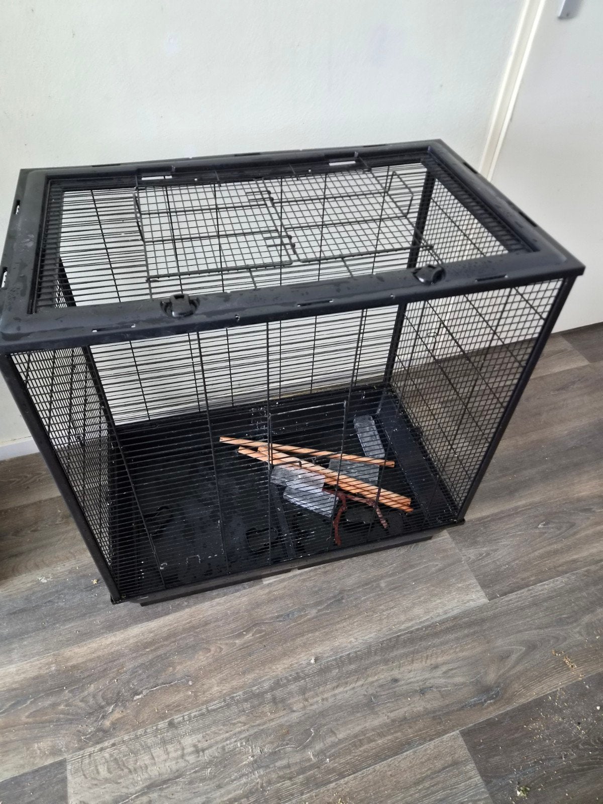 Vogelkooi, Ophalen, Zo goed als nieuw, Metaal, Vogelkooi