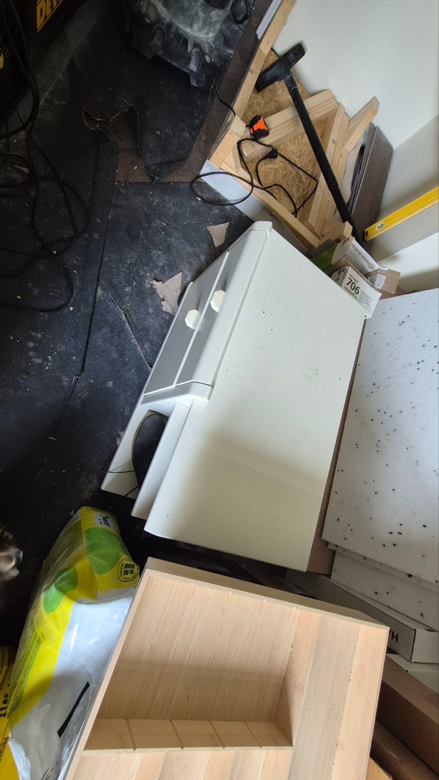 GRATIS Hülsta nachtkastjes wit, Ophalen, Gebruikt, Minder dan 45 cm