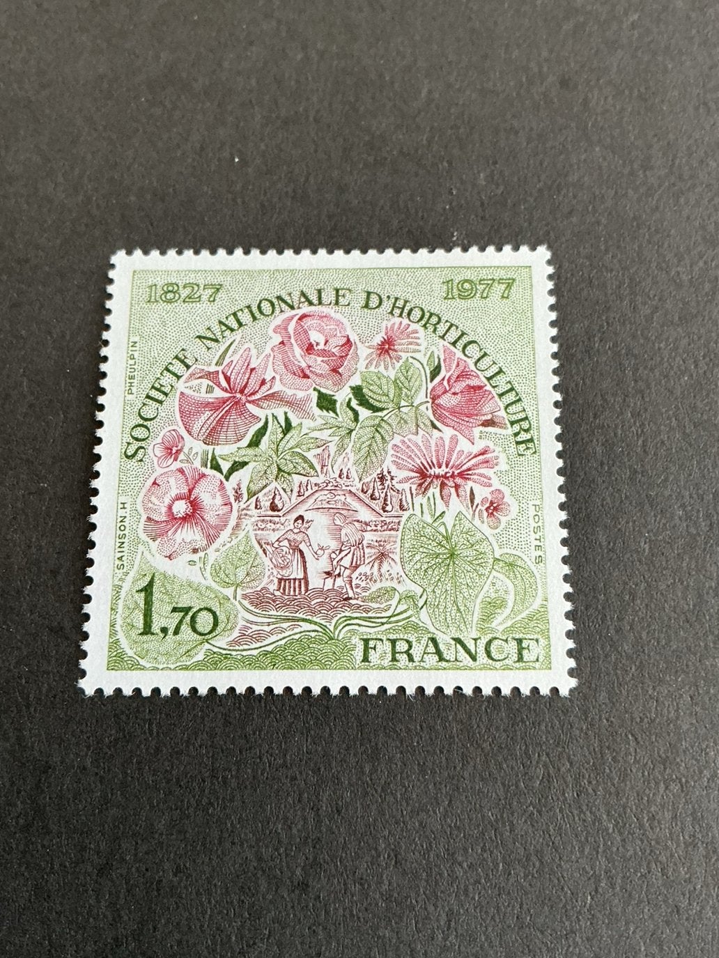 Frankrijk 1977:  Horticulture, Verzenden, Postfris