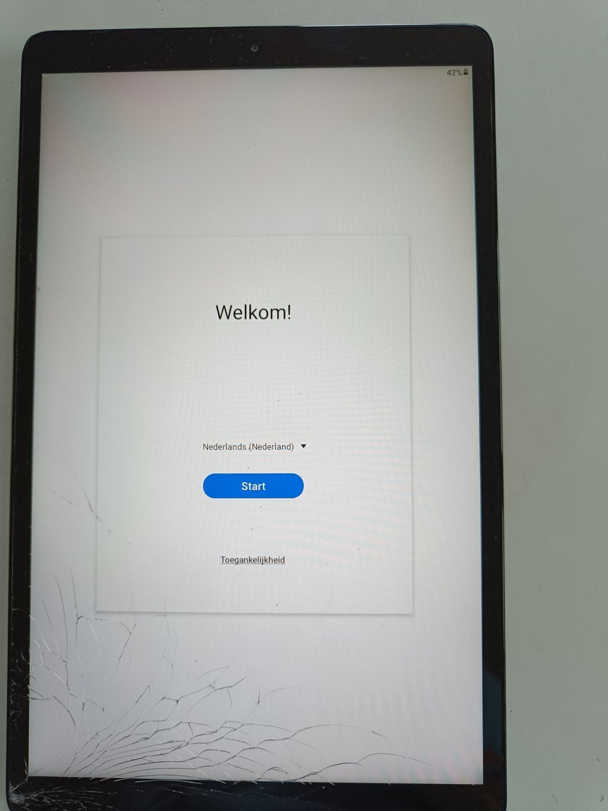 GRATIS: Samsung Tablet met gebroken scherm, Gebruikt, Samsung, 16 GB, Ophalen