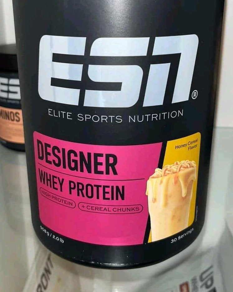 ESN DESIGNER WHEY PROTEIN - HONEY CEREAL FLAVOR., Ophalen, Nieuw, Poeder of Drank