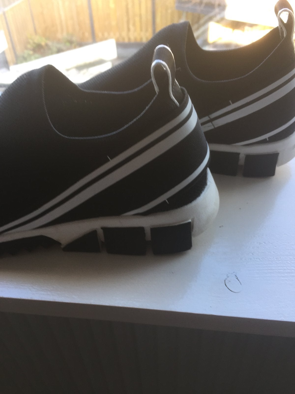 Stoffen sneakers, 38, Ophalen of Verzenden, Zo goed als nieuw, Zwart, Sneakers of Gympen