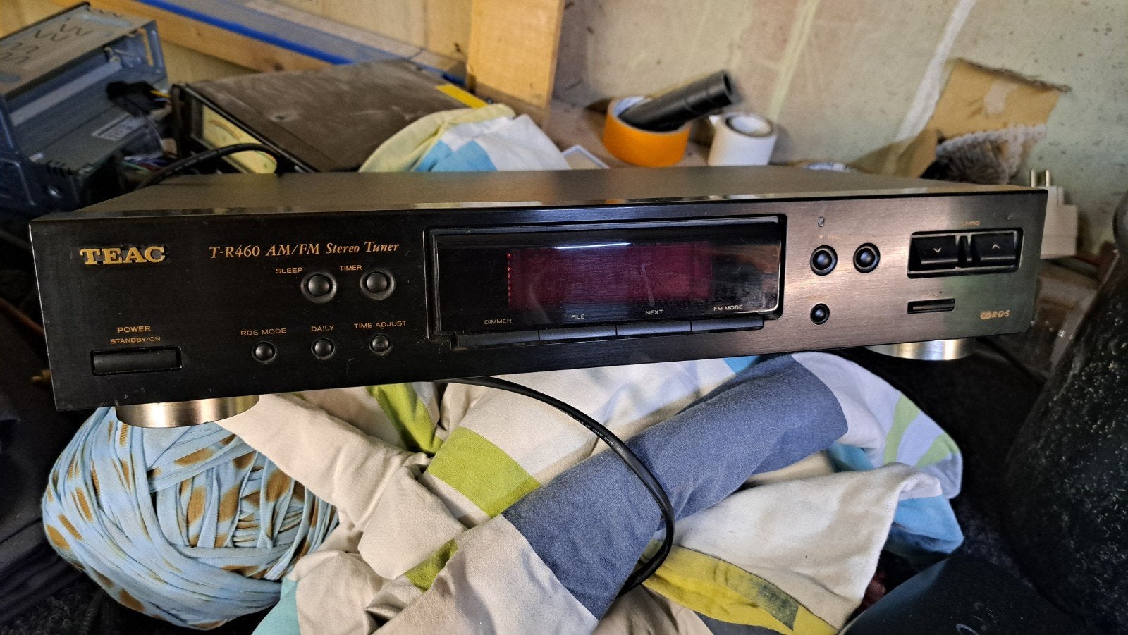 teac stereo tuner met rds, Ophalen of Verzenden