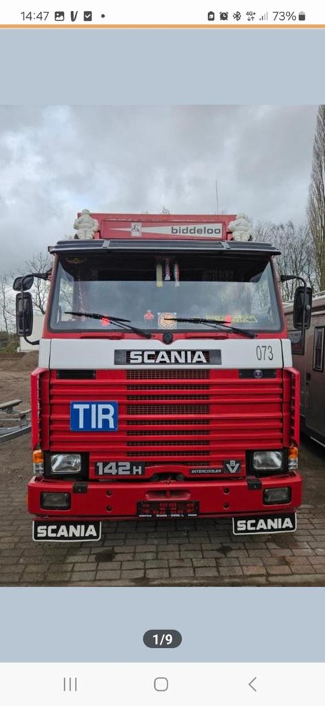 Scania 2 serie- 3 serie dakspoiler, Ophalen of Verzenden, Gebruikt, Scania, Carrosserie en Plaatwerk